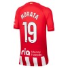 Virallinen pelipaita Atlético Madrid Morata 19 Koti 2023-24 Lyhythihainen - Lasten ( + Lyhyet housut )